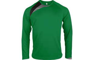 Sportshirt Heren Tricolore Lange Mouw